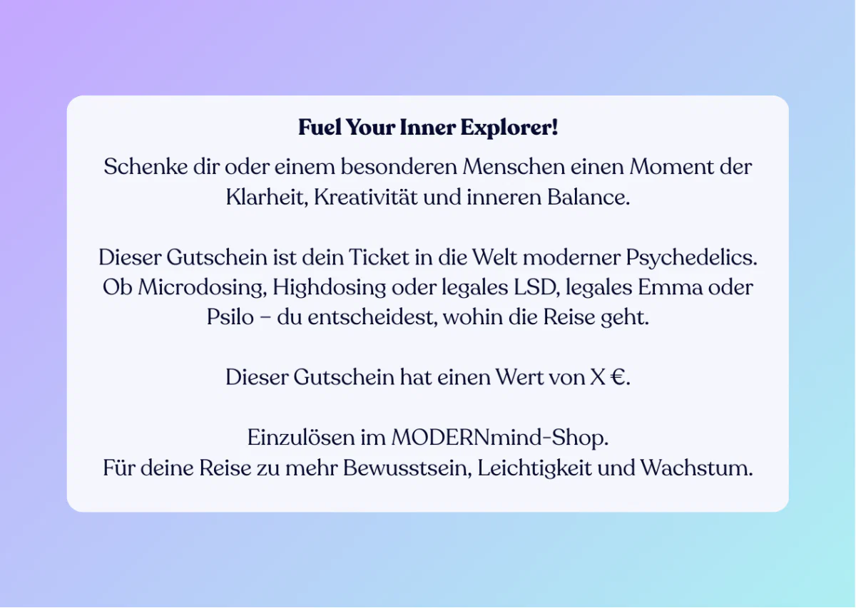 MODERNmind Gutschein – Unlock Your Mind - Image 3